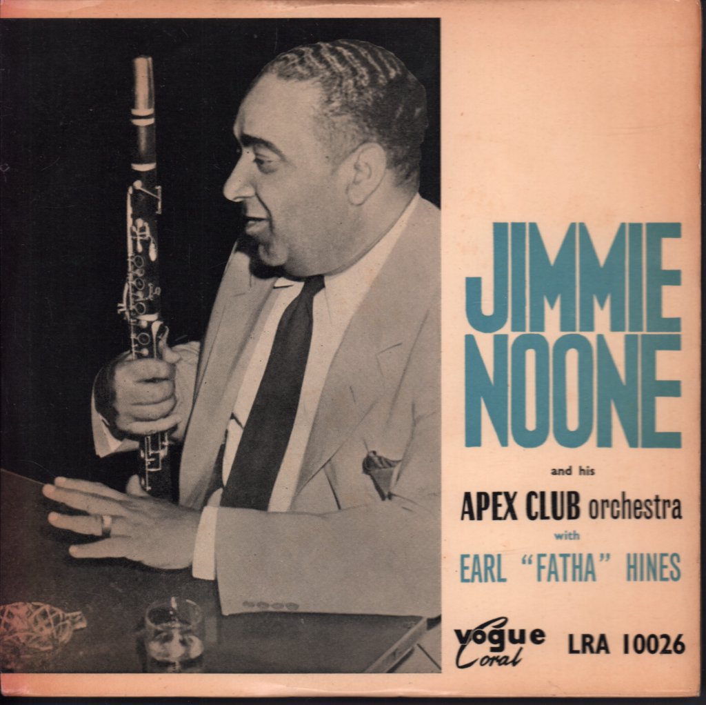 jimmie noone and his apex club orchestra - Jimmie Noone Volume 1 - 10 Inch