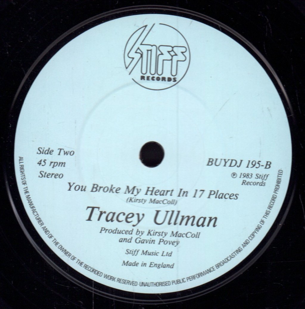 Tracey Ullman - Move Over Darling - 7 Inch