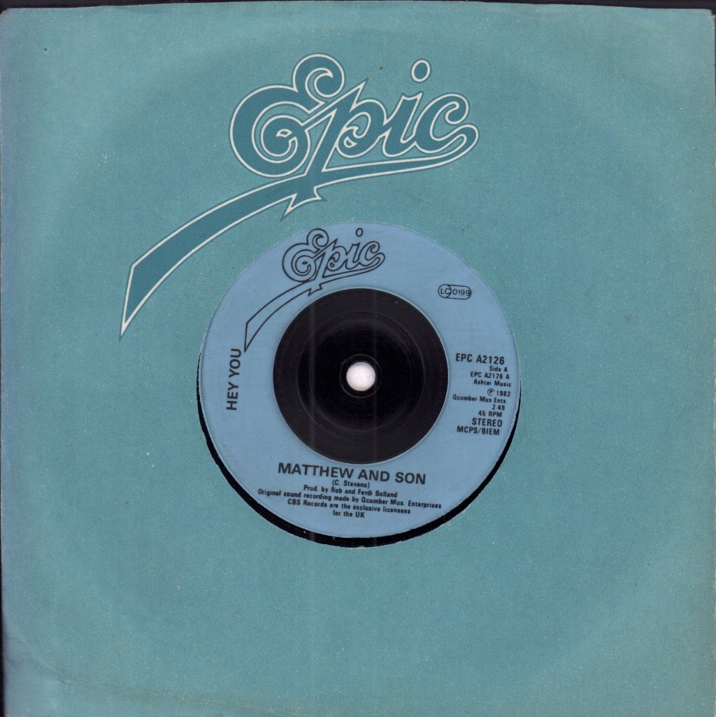 Hey You - Matthew And Son - 7 Inch