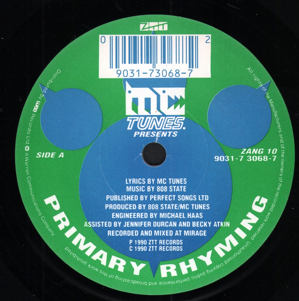 Mc Tunes - Primary Rhyming - 7 Inch