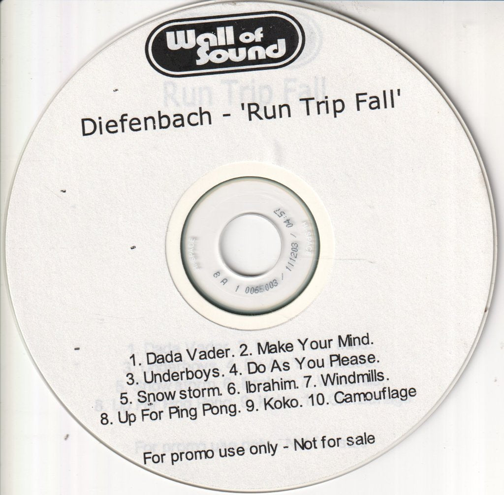 Diefenbach - Run Trip Fall - Cdr