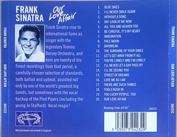 Frank Sinatra - Our Love Affair (20 Swinging Standards With The Tommy Dorsey Orchestra) - Cd