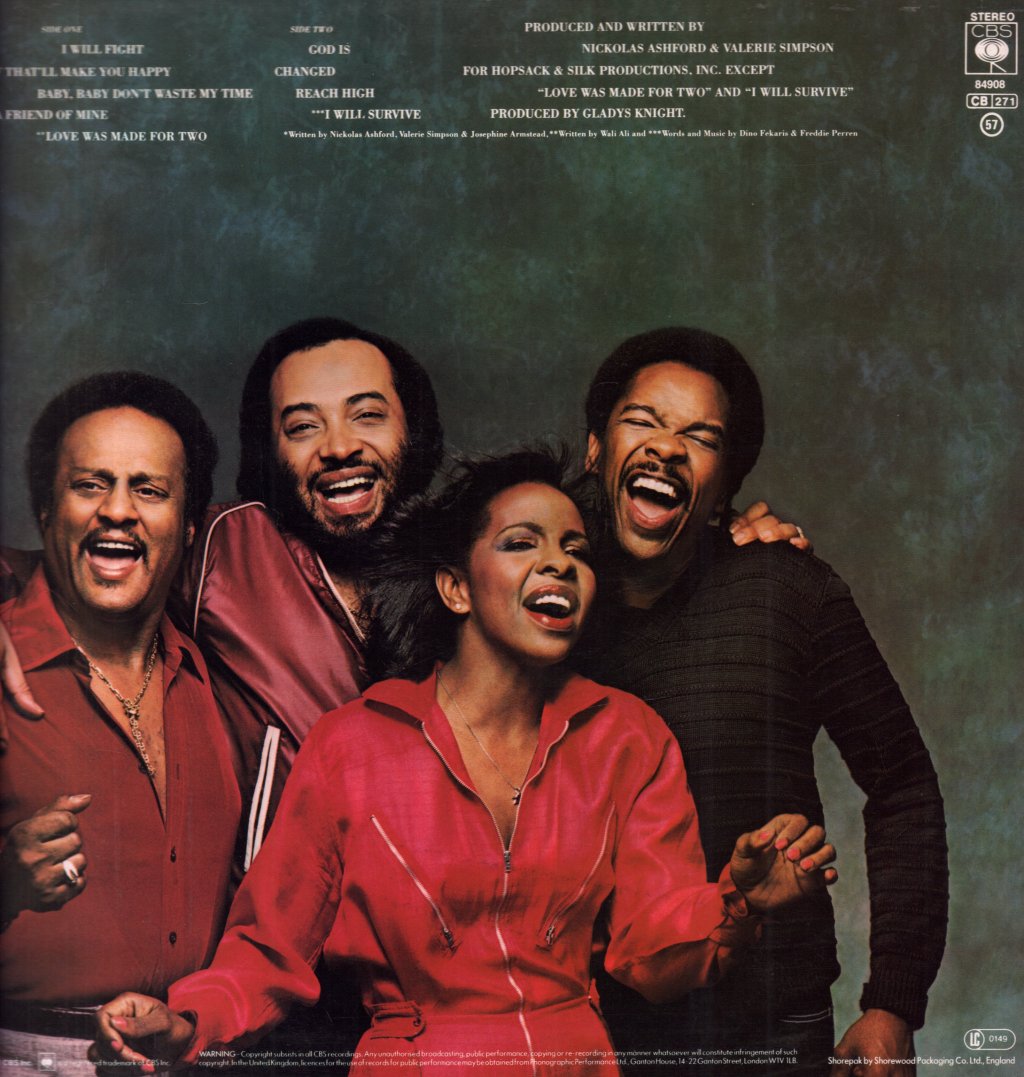 Gladys Knight And The Pips - Touch - Lp