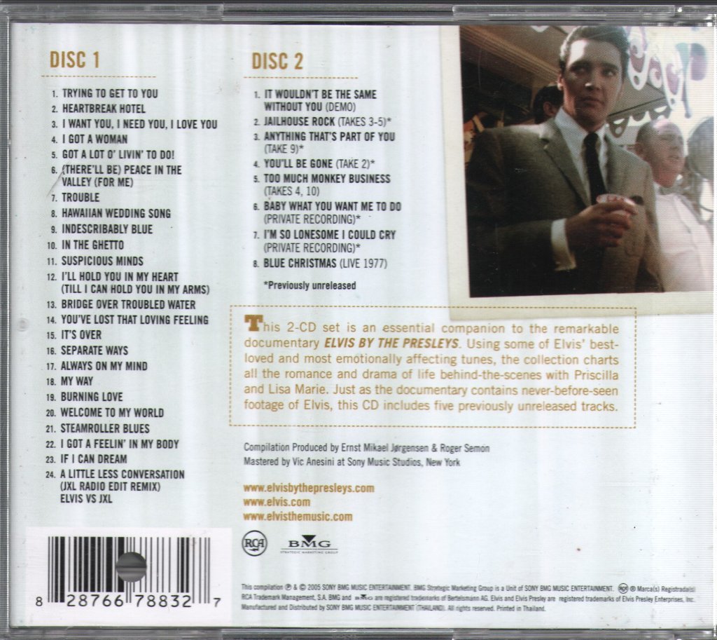 Elvis Presley - Elvis By The Presleys - Double Cd