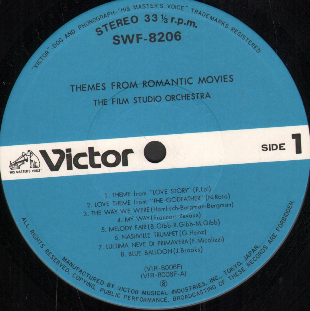 Film Studio Orchestra - Themes from Romantic Movies Twin Deluxe - Double Lp