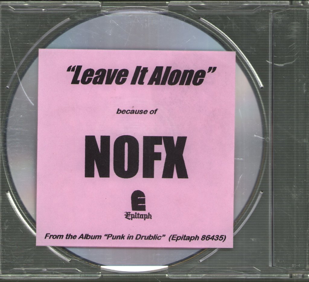 NOFX - Leave It Alone - Cd