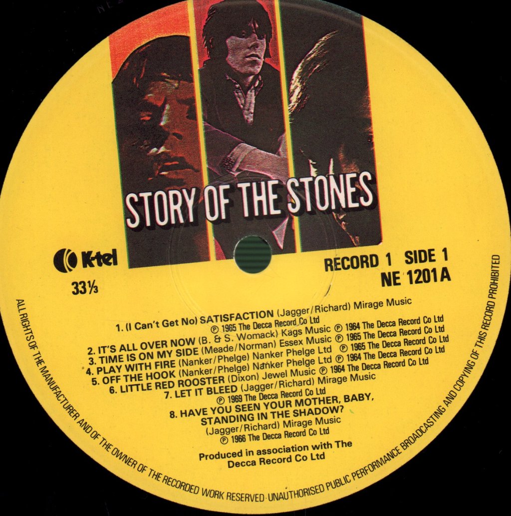 Rolling Stones - Story Of The Stones - Double Lp