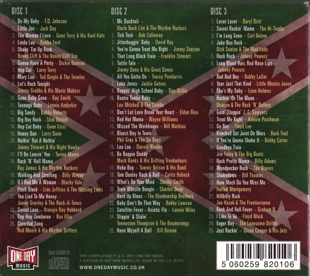 Various Artists - Real Rare Rockabilly - Triple Cd