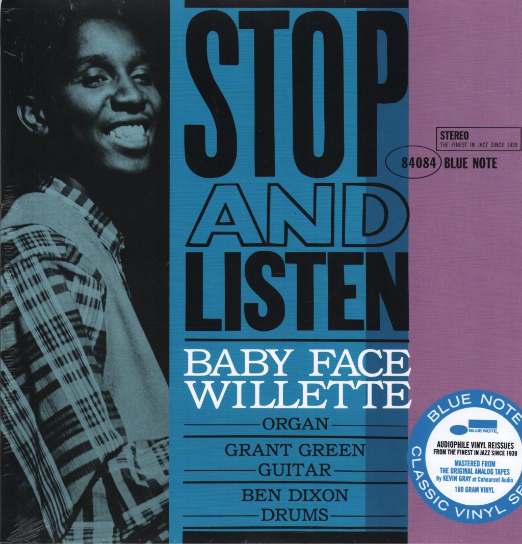 Baby Face Willette - Stop and Listen - Lp