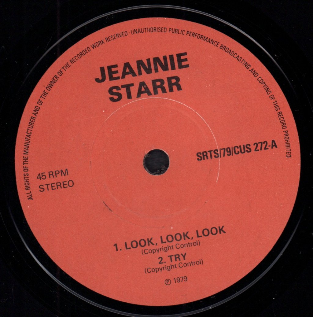 Jeannie Starr - Look Look Look - 7 Inch
