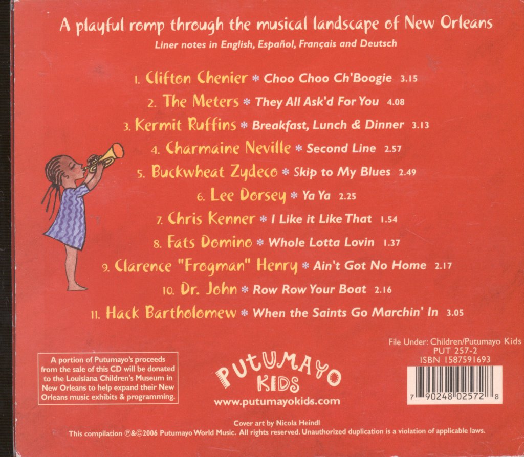 Various Artists - New Orleans Playground - Cd