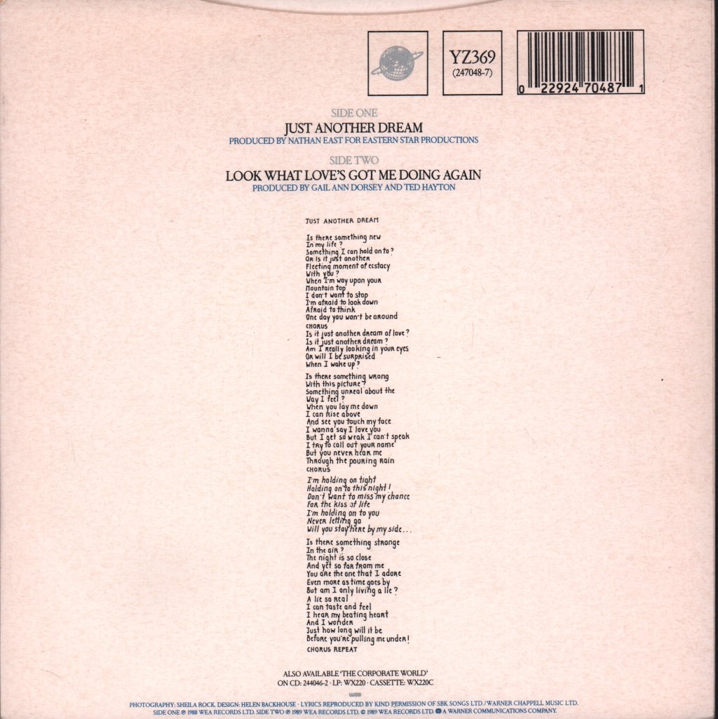 Gail Ann Dorsey - Just Another Dream - 7 Inch