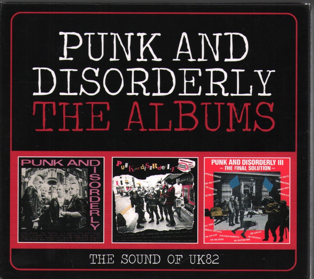 Various Artists - Punk And Disorderly The Albums - Cd Set