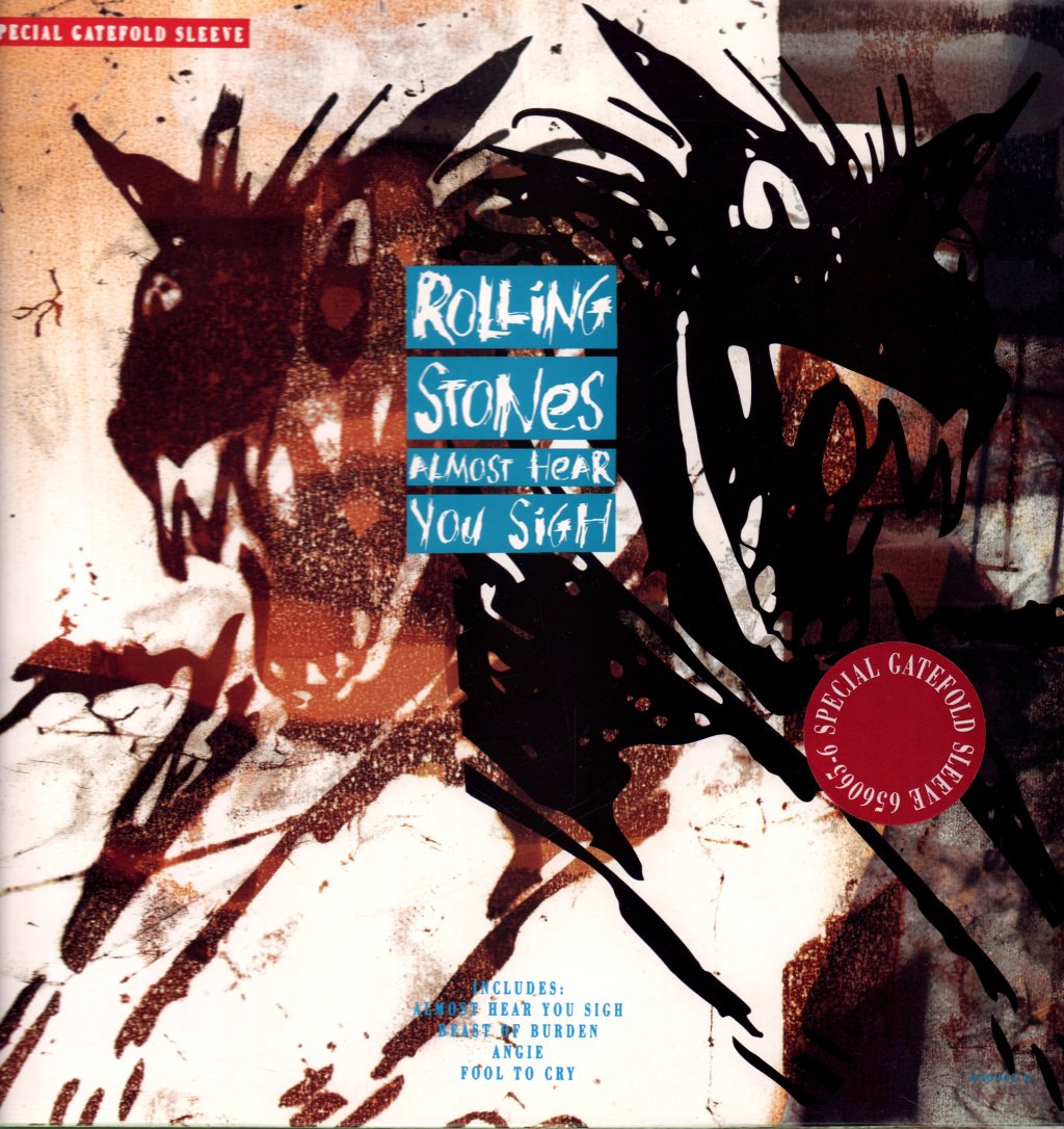 Rolling Stones - Almost Hear You Sigh - 12 Inch