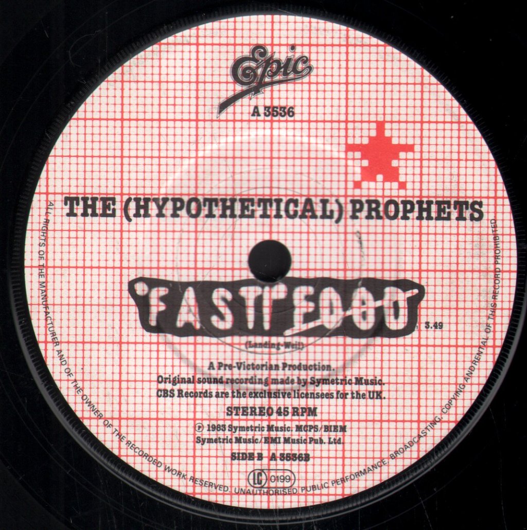 Hypothetical Prophets - Fast Food - 7 Inch
