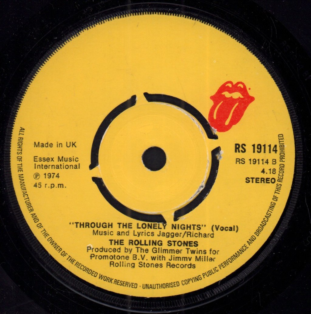 Rolling Stones - It's Only Rock N Roll - 7 Inch
