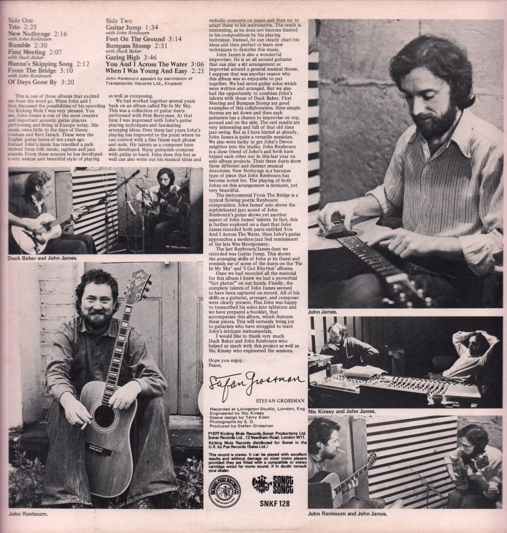 John James - Descriptive Guitar - Lp