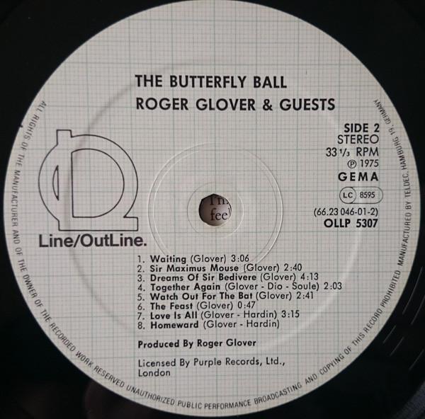 Roger Glover And Guests - Butterfly Ball And The Grasshopper's Feast - Lp