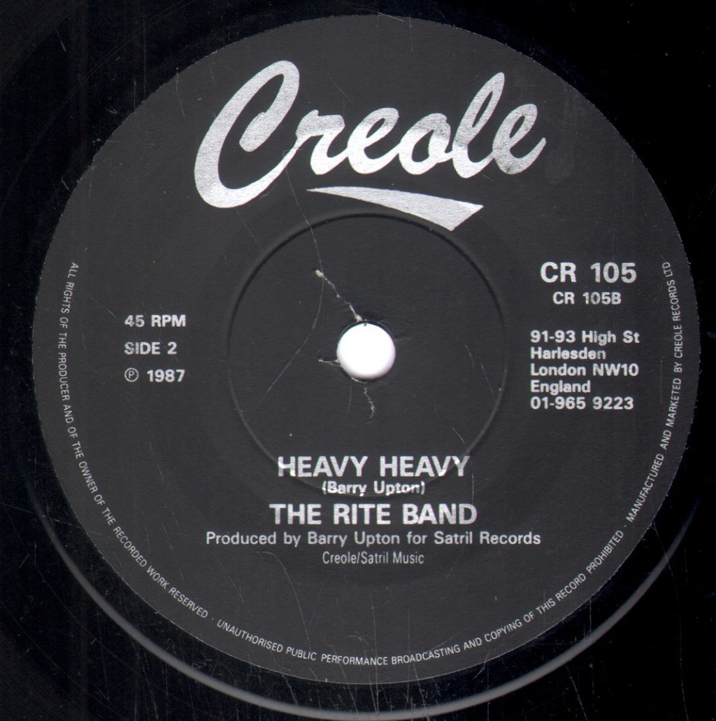 Rite Band - Everybody Needs Somebody - 7 Inch