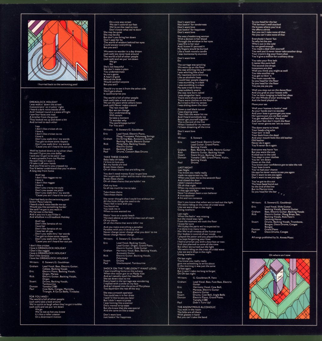 10cc - Bloody Tourists - Lp
