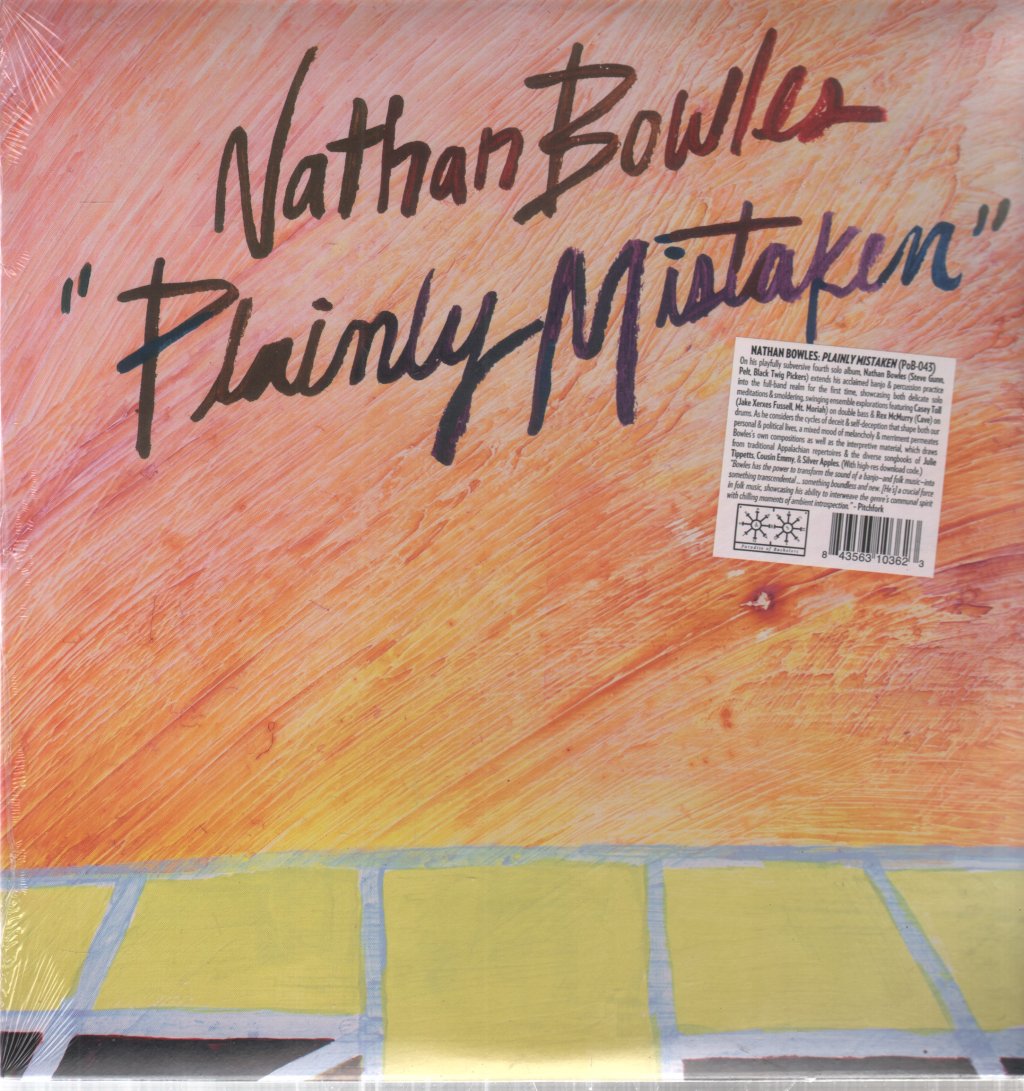 Nathan Bowles - Plainly Mistaken - Lp