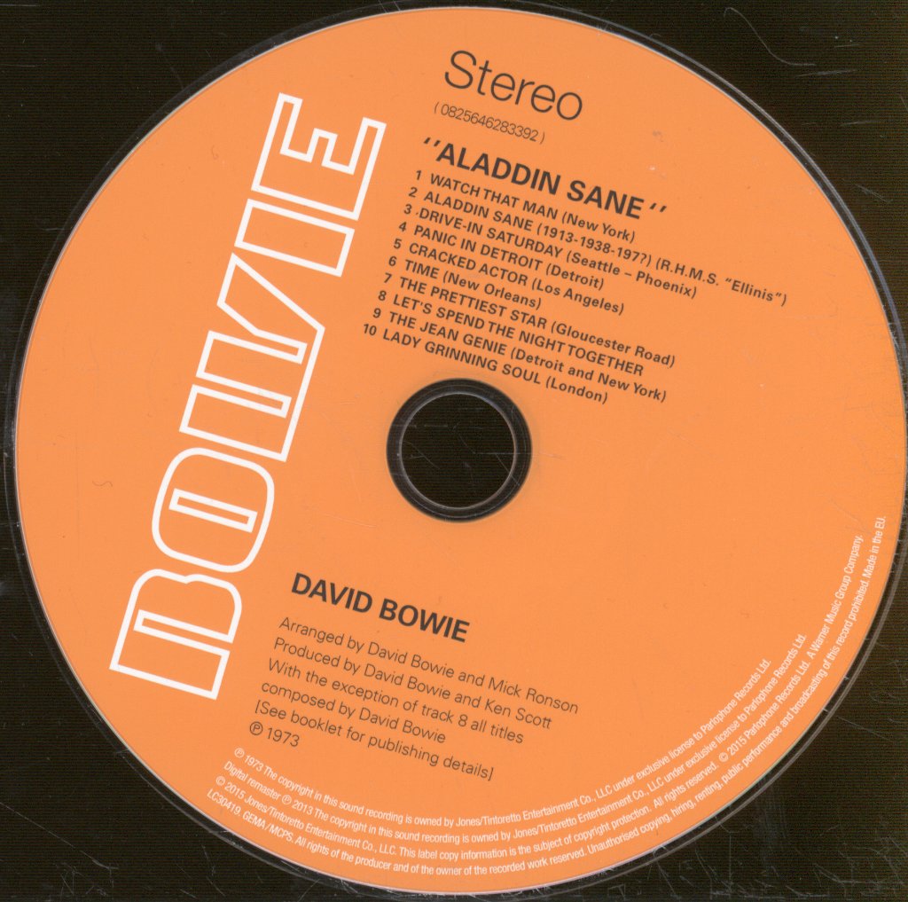 David Bowie - Aladdin Sane - Cd