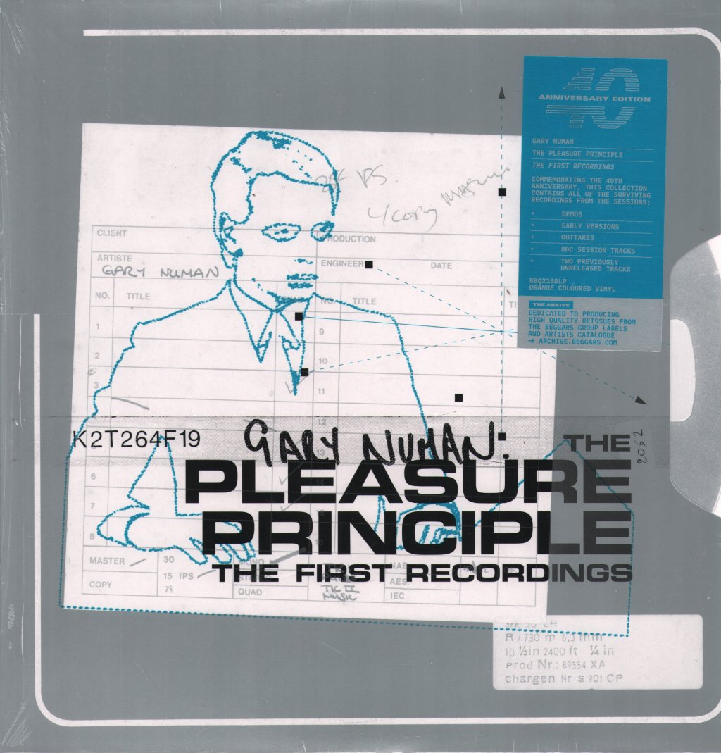 Gary Numan - Pleasure Principle: The First Recordings - Double Lp