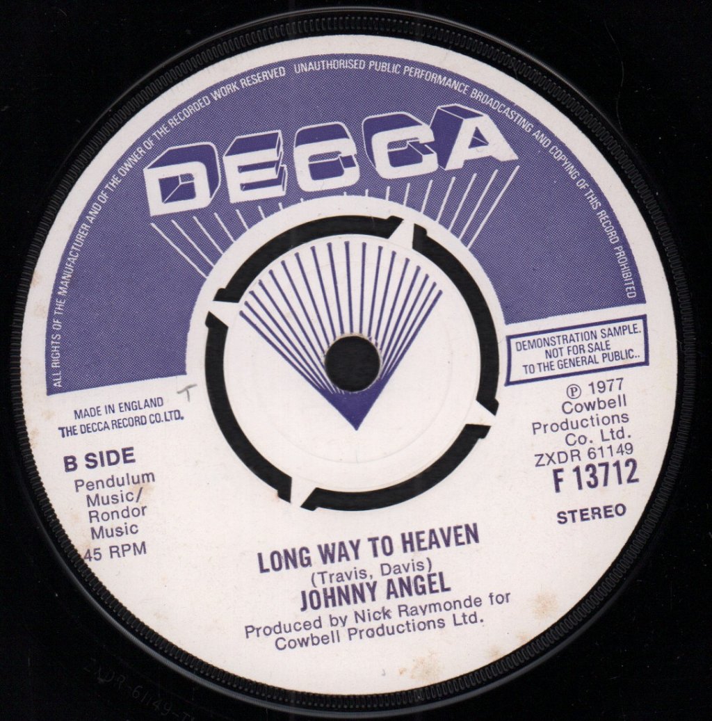 Johnny Angel - Falling In Love Again - 7 Inch