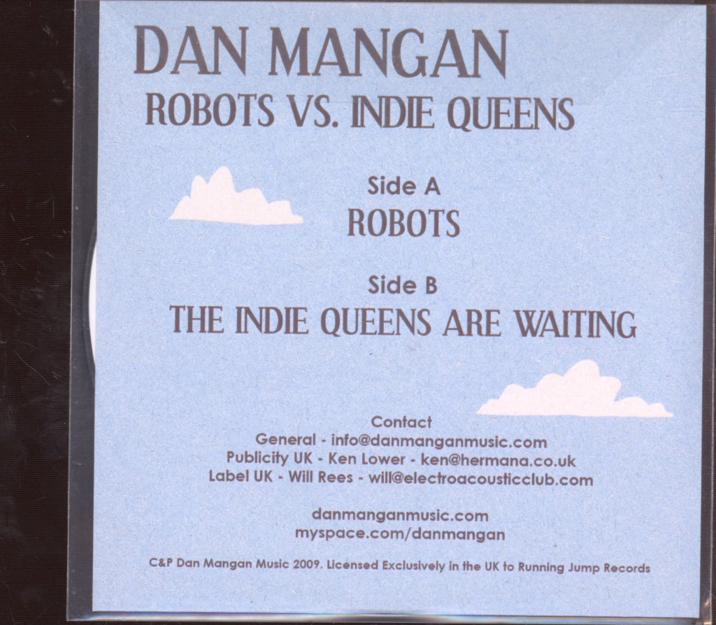 Dan Mangan - Robots Vs. Indie Queens - Cdr