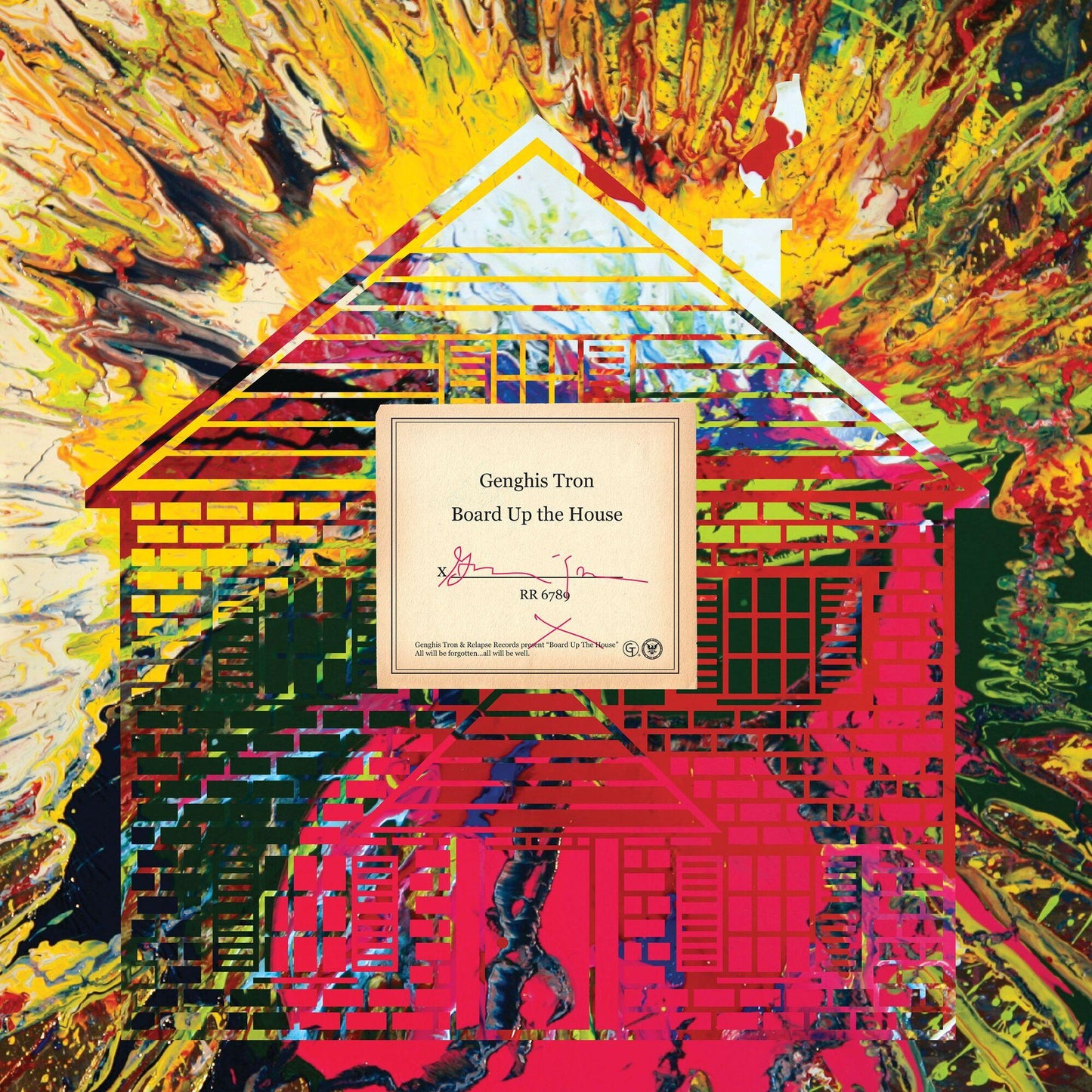 Genghis Tron - Board Up the House - Lp