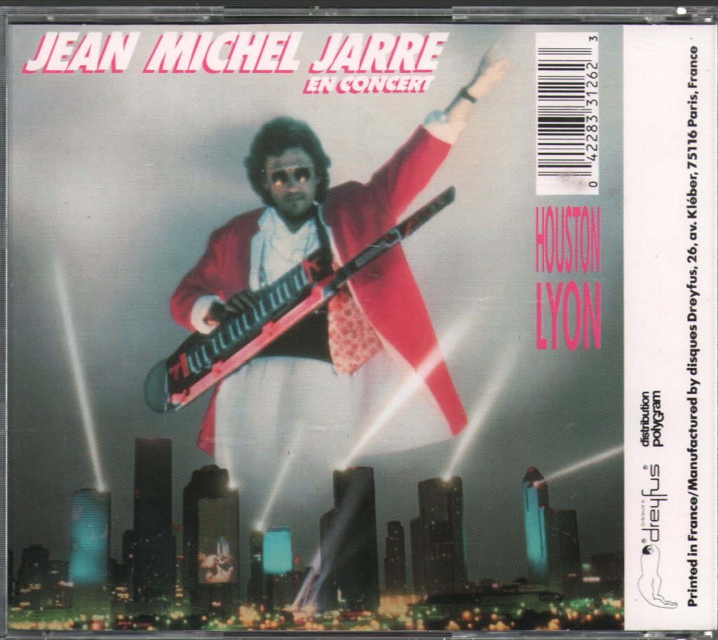 Jean-Michel Jarre - En Concert / Houston-Lyon - Cd
