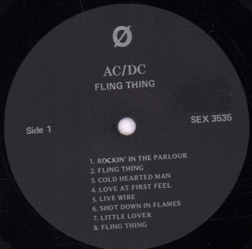 AC/DC - Fling Thing - Double Lp