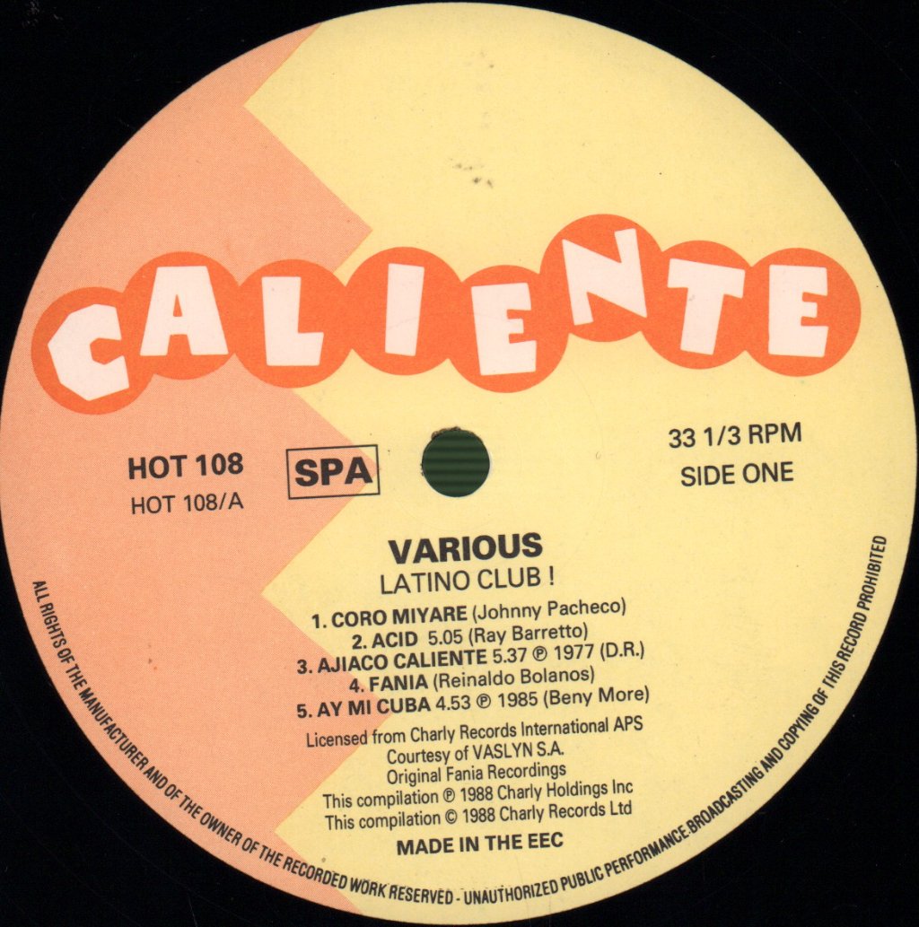 Various Artists - ID And Baz De Faz Present Latino Club - Lp