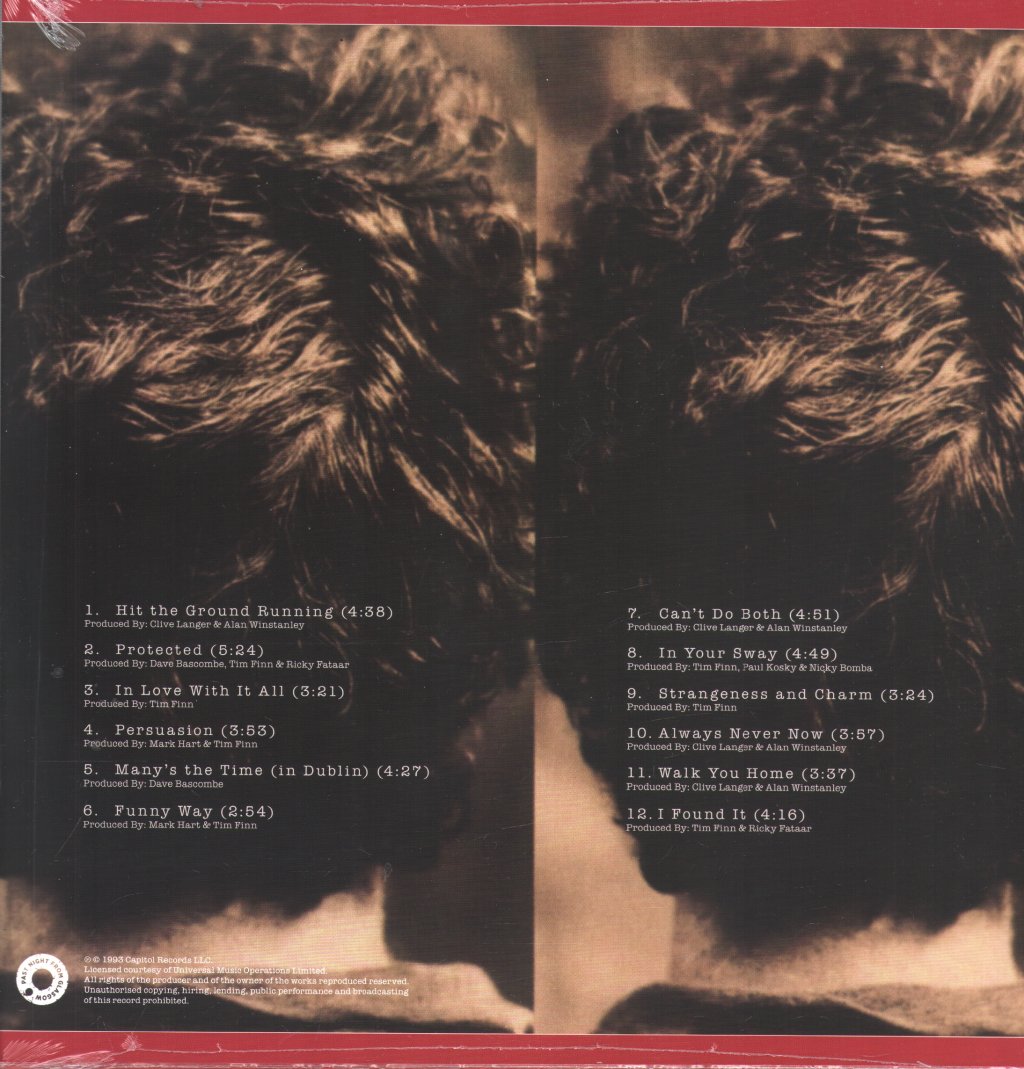 Tim Finn - Before & After - Lp