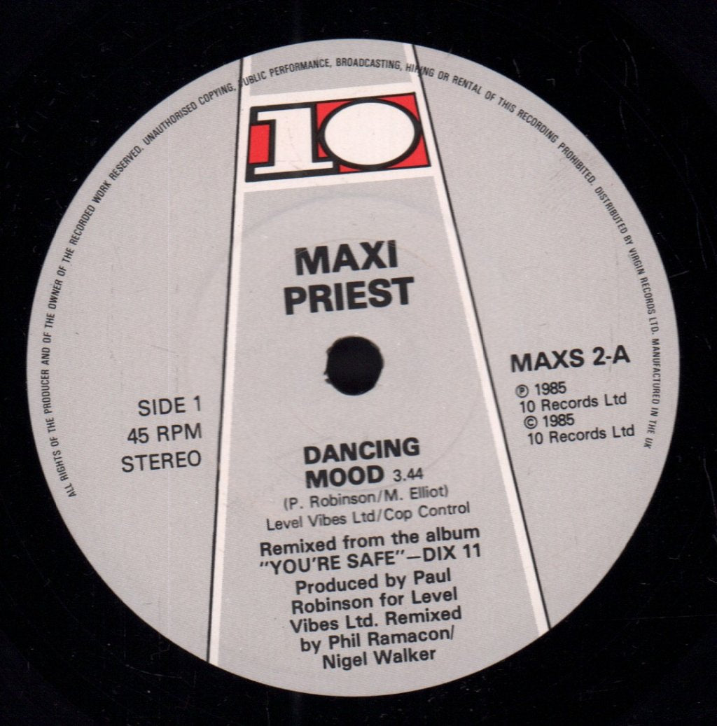 Maxi Priest - Dancin' Mood - 7 Inch