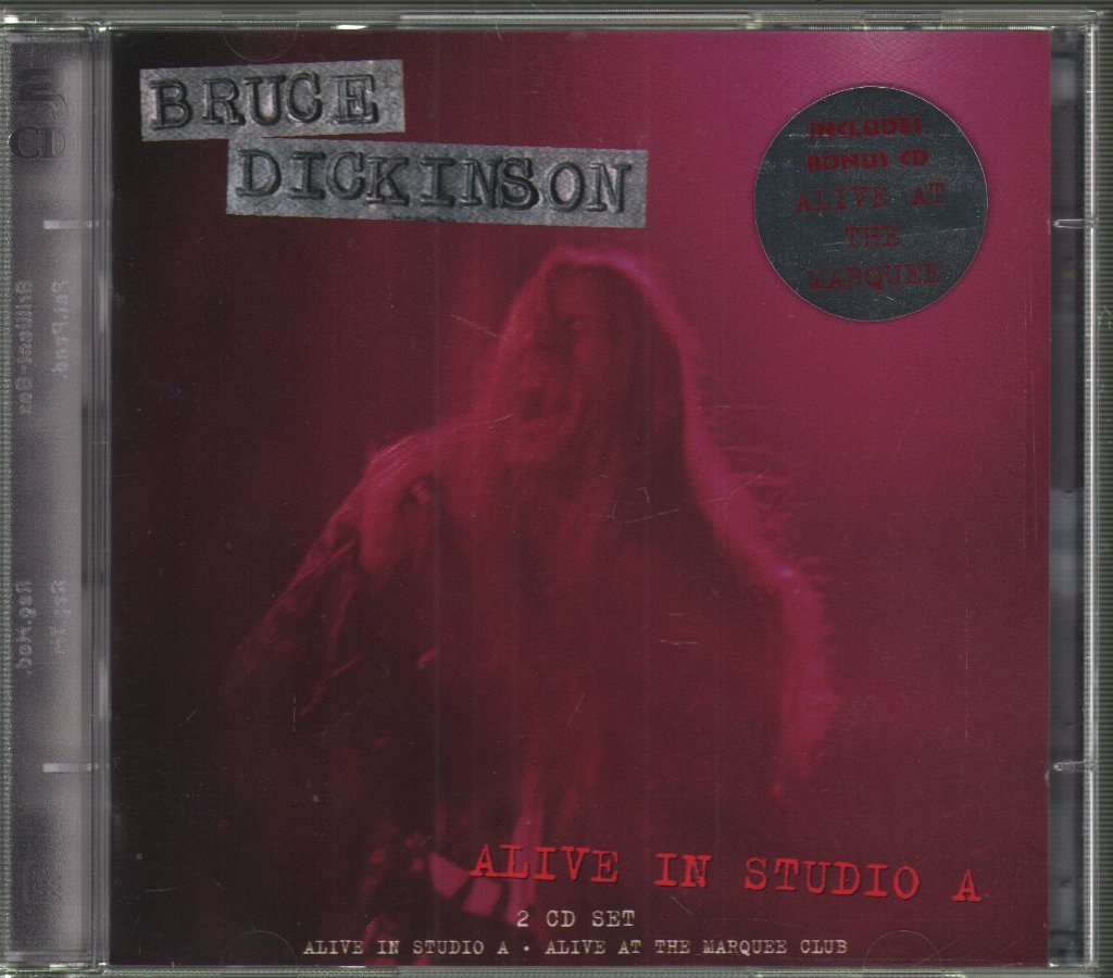 Bruce Dickinson - Alive In Studio A - Double Cd