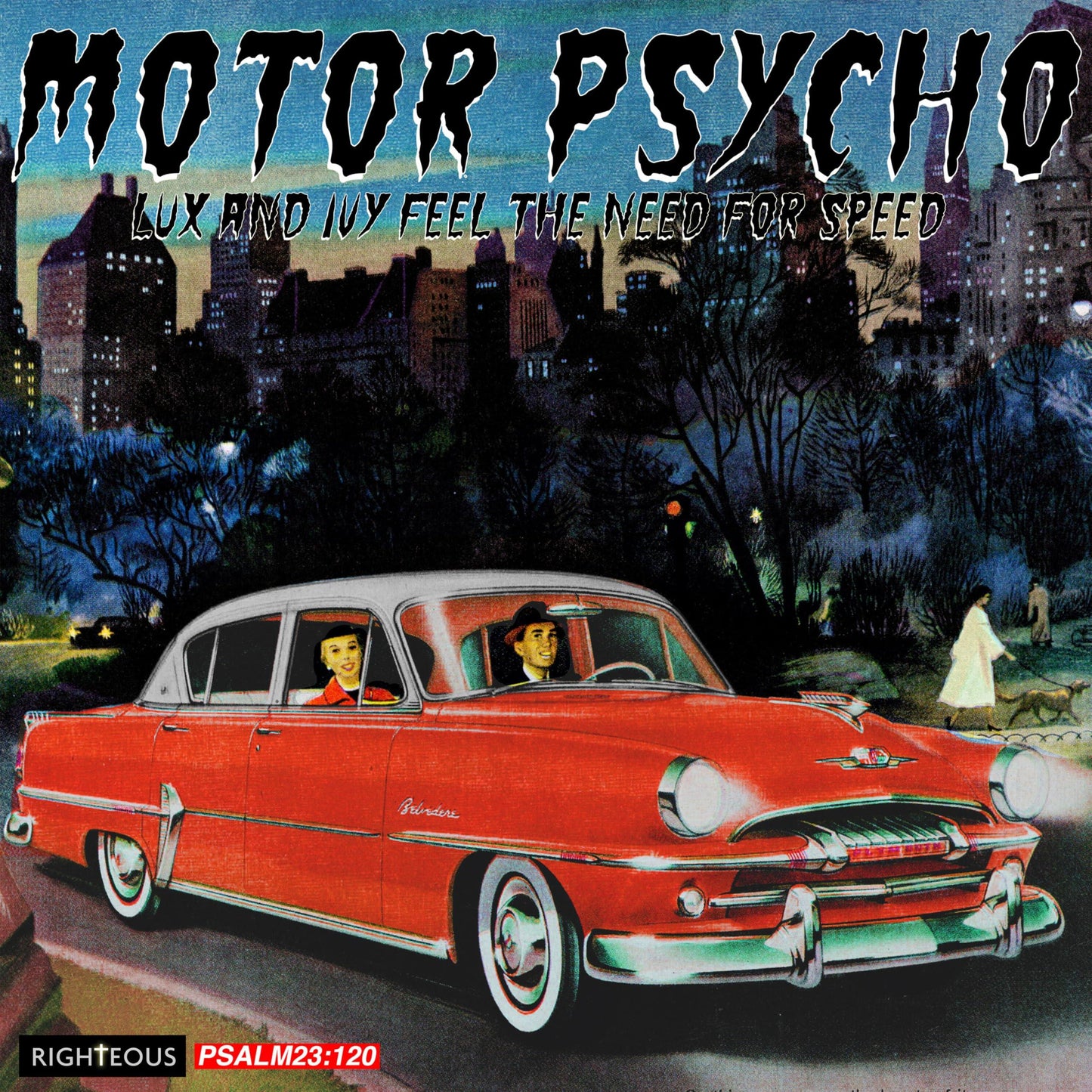 Various Artists - Motor Psycho - Lux and Ivy Feel the Need For Speed CD - Cd