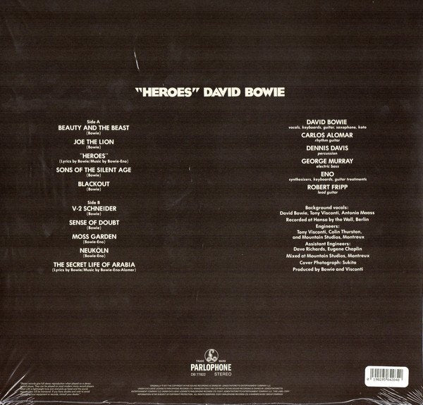 David Bowie - Heroes - Lp