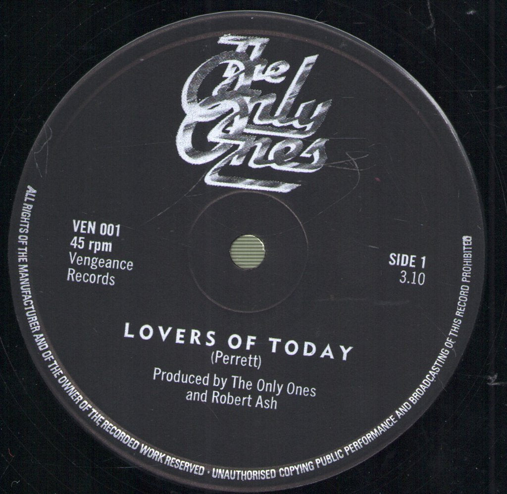 Only Ones - Lovers Of Today - 12 Inch