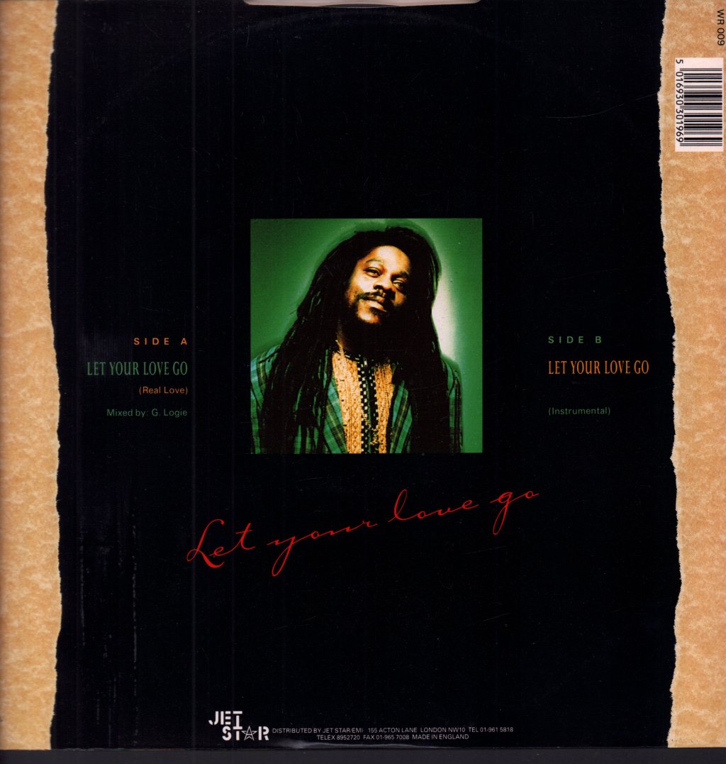 Dennis Brown - Let Your Love Go Real Love - 12 Inch
