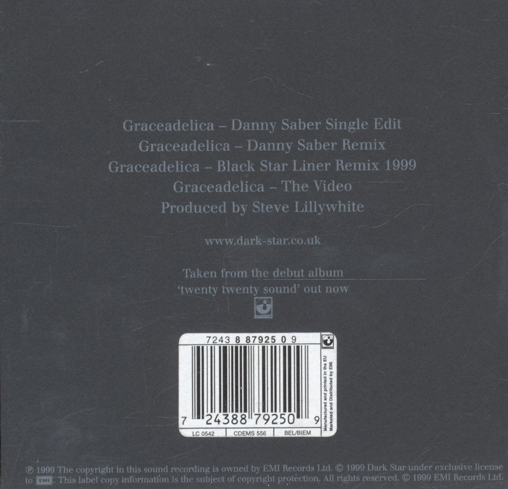 Dark Star (Indie Group) - Graceadelica - Cd