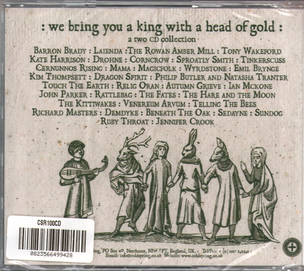 Various Artists - We Bring You A King With A Head Of Gold - Double Cd