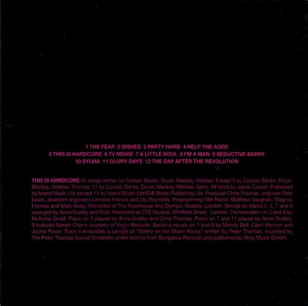 Pulp - This Is Hardcore - Cd