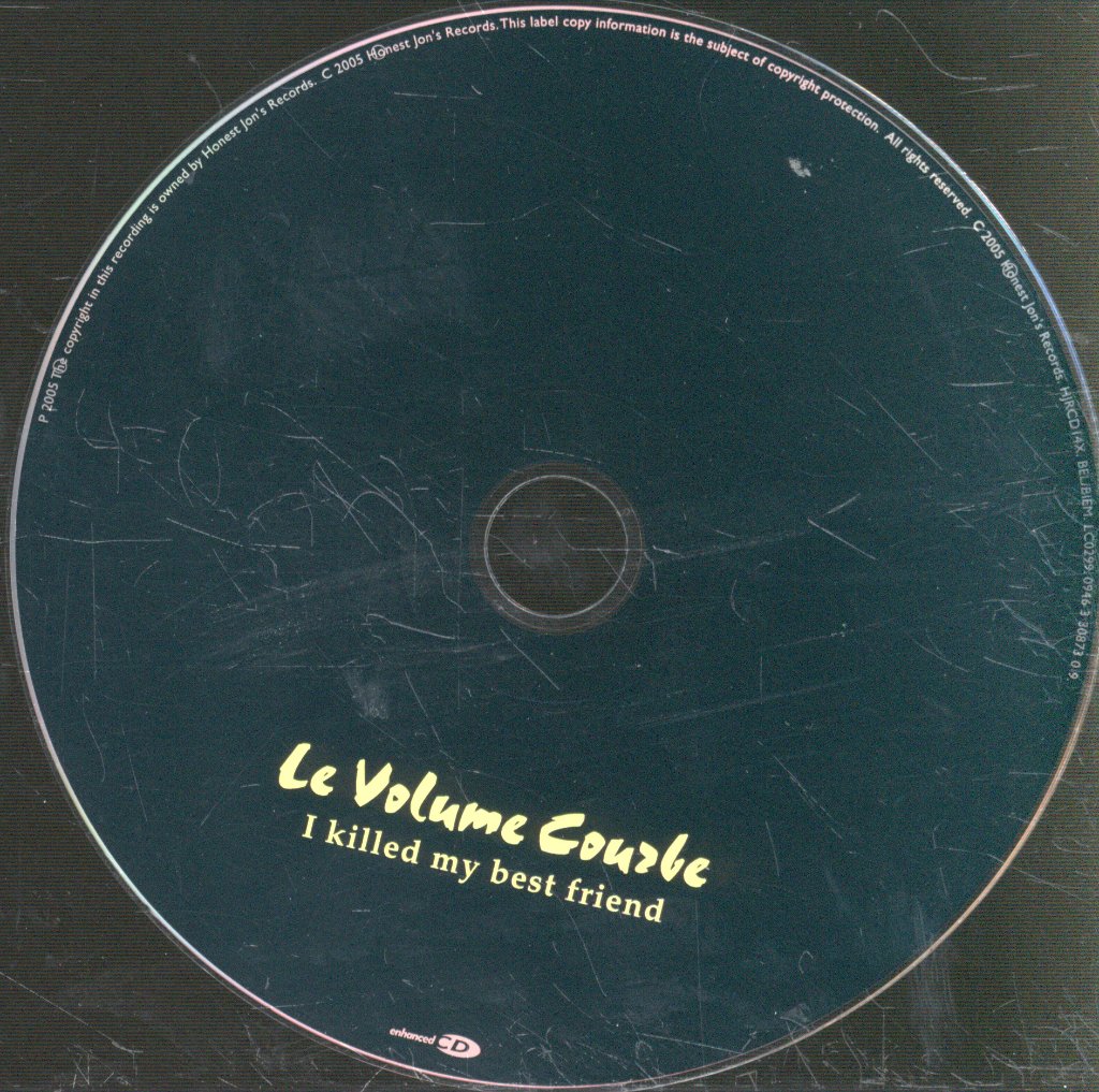 Le Volume Courbe - I Killed My Best Friend - Cd
