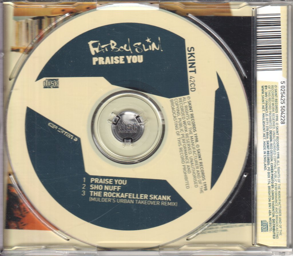 Fatboy Slim - Praise You - Cd