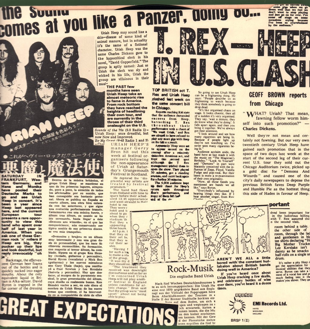 Uriah Heep - Live - Double Lp