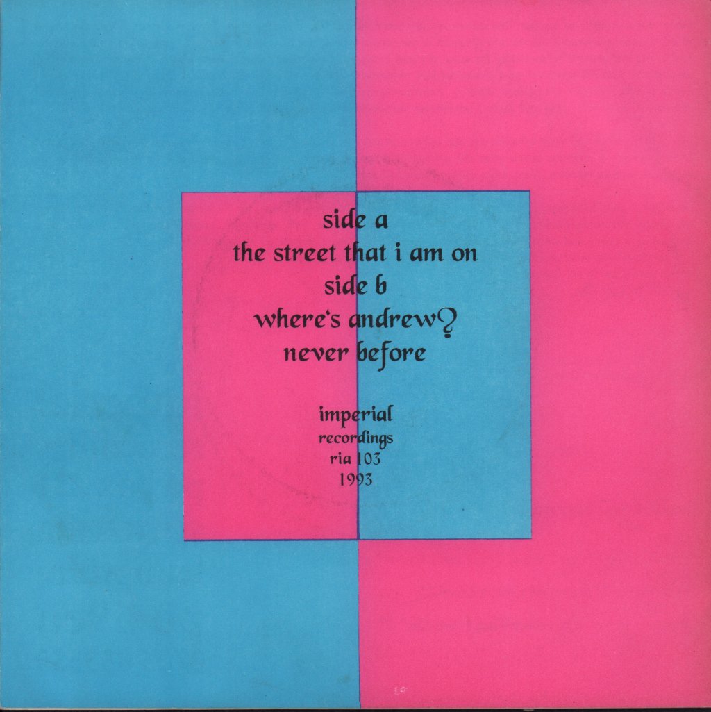 Western Mere - Street That I Am On - 7 Inch