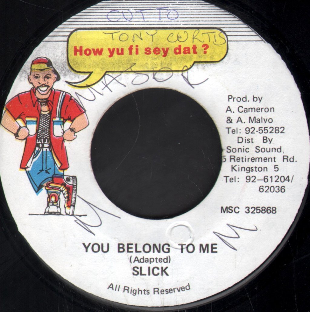Sugar Slick - You Belong To Me - 7 Inch