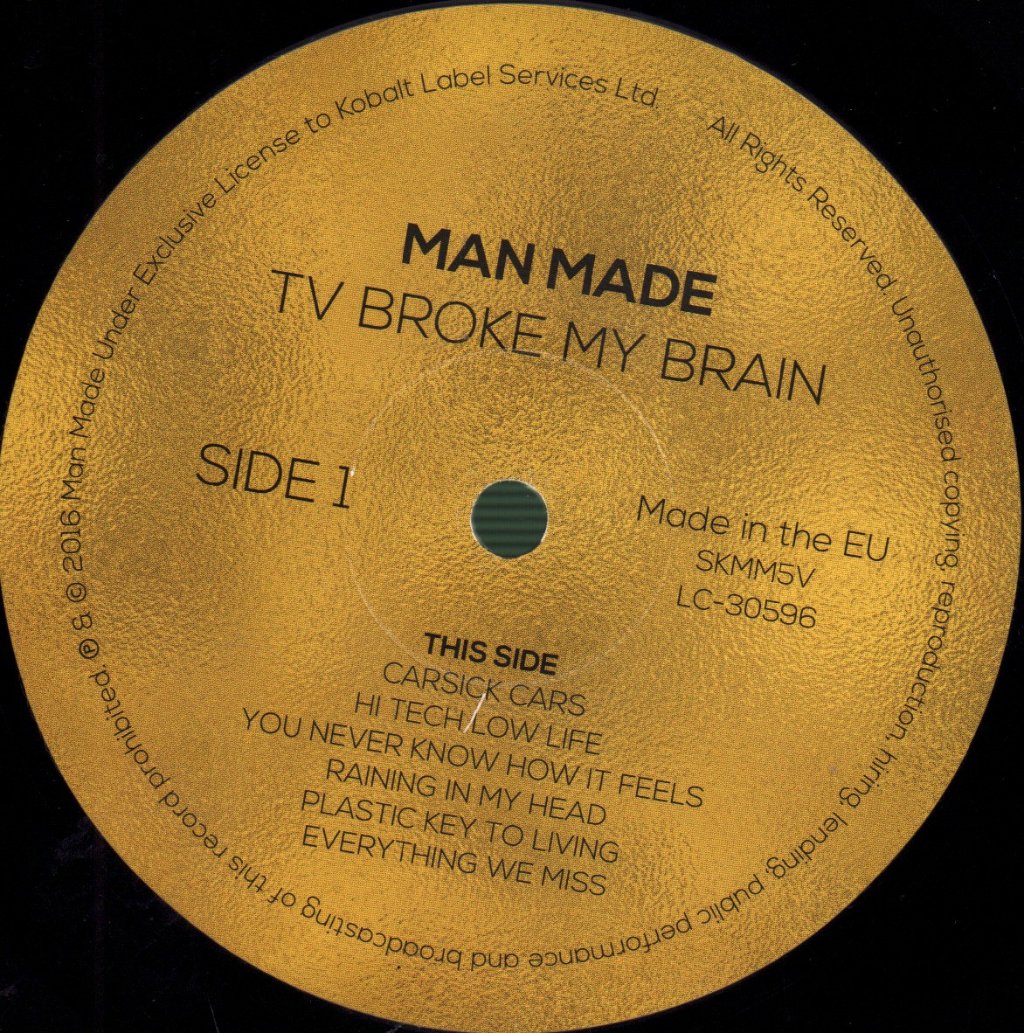Man Made - TV Broke My Brain - Lp