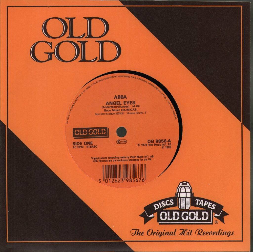 ABBA - Angeleyes/Voulez-Vous - 7 Inch